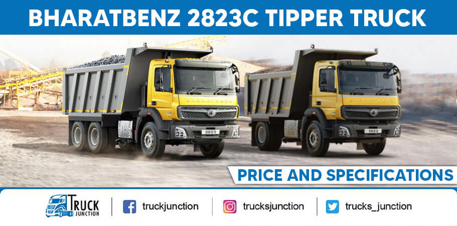 BharatBenz 2823C Tipper Truck – Product Price and Review