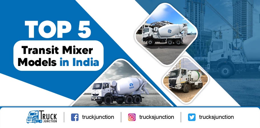 Top 5 Transit Mixer Models in India - Price and Overview