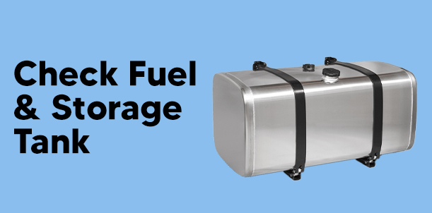 Check Fuel and Storage Tank