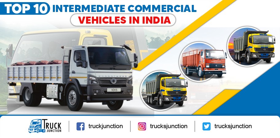 Top 10 Best Intermediate Commercial Vehicles in India –  Price List