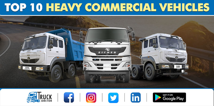Top 10 Heavy Commercial Vehicles in India