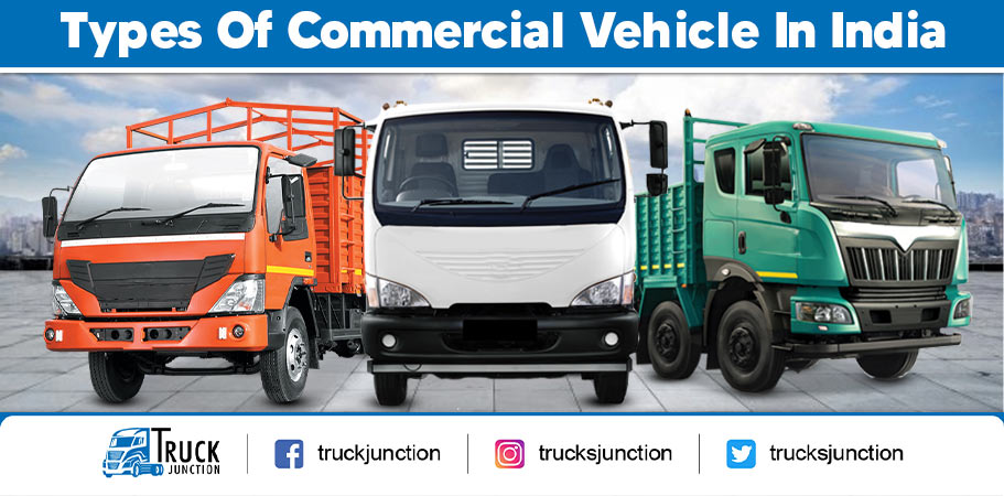 Types Of Commercial Vehicle In India - History & Benefits