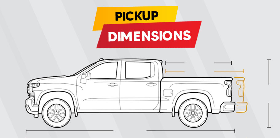 Pickup Dimensions