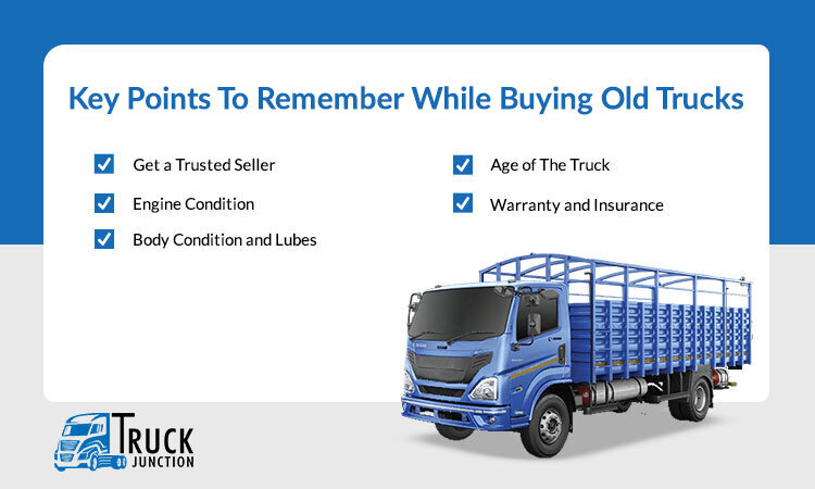 Key Points To Remember While Buying Old Truck In India