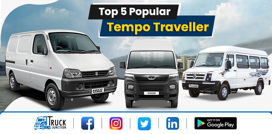 5 Most Popular Tempo Traveller in India - Price and Features