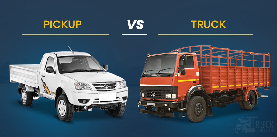 Difference Between Pickup vs Truck