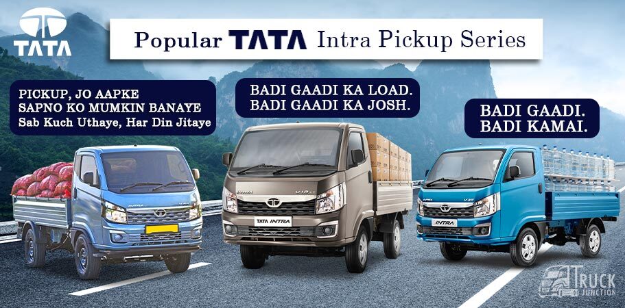 Popular Tata Intra Pickup Models in India 2022 – Price & Features