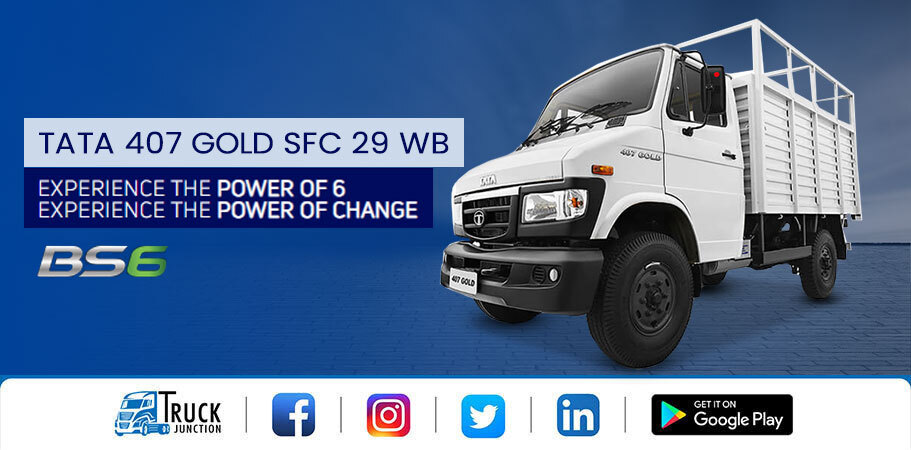 Tata 407 Gold SFC 29 WB : Specifications & Price in India 2022