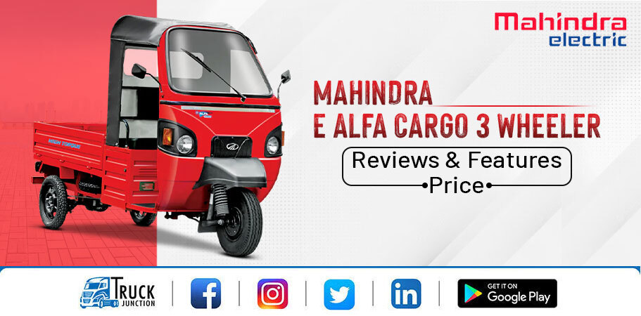 Mahindra e alfa cargo 3 wheeler