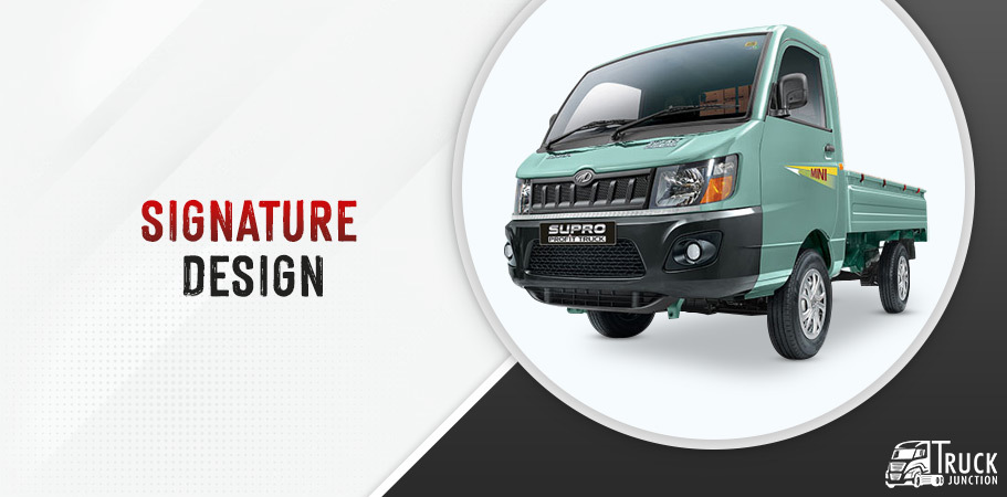 Mahindra supro Profit Truck Mini body Design