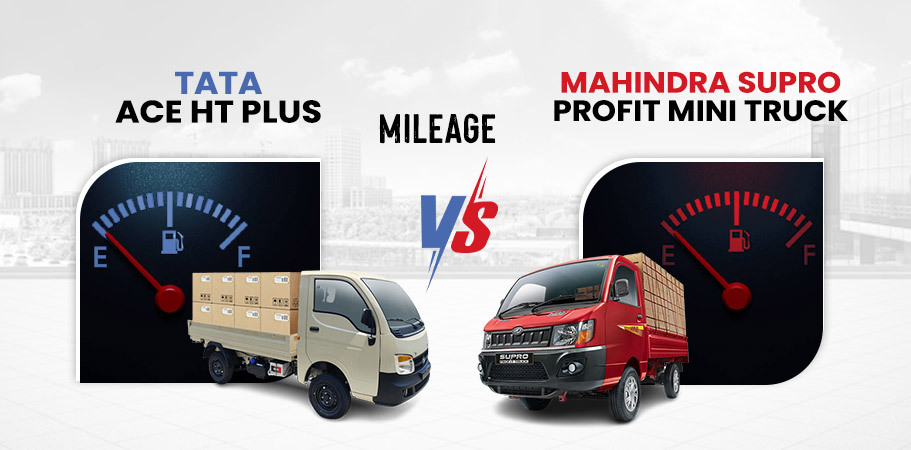 Tata Ace HT Plus VS Mahindra Supro Profit Mini Truck Mileage 