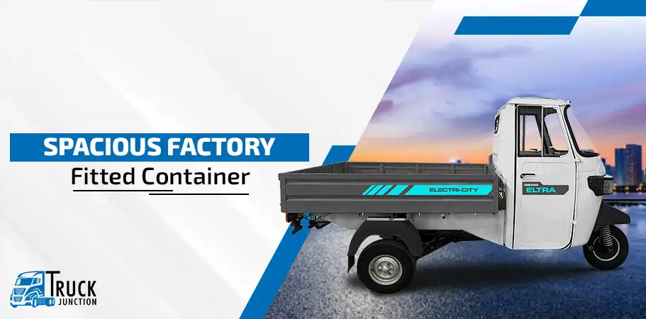 Spacious Factory Fitted Container