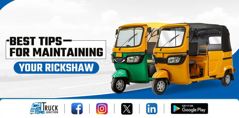 Rickshaw Maintenance Tips