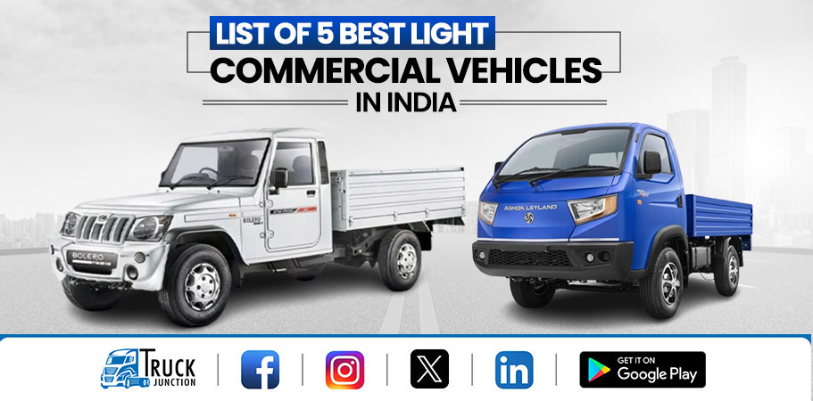 Top 5 Light Commercial Vehicles