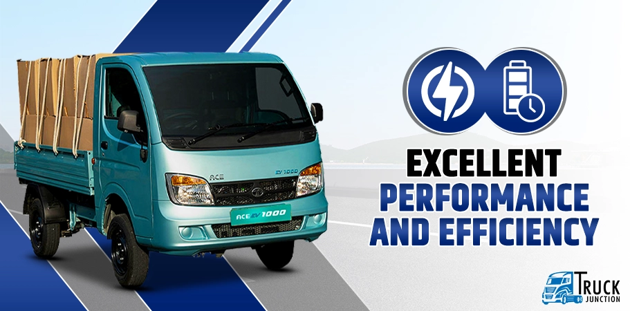 Excellent Performance and Efficiency- Tata Ace EV 1000