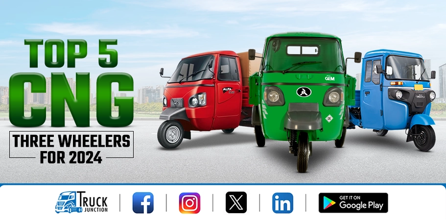 Top 5 CNG Three Wheeler for 2024: Price and Features