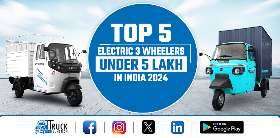 Electric 3 Wheelers Under 5 Lakh in India
