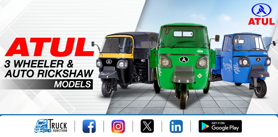 Popular Atul 3 Wheeler & Auto Rickshaw Models in India