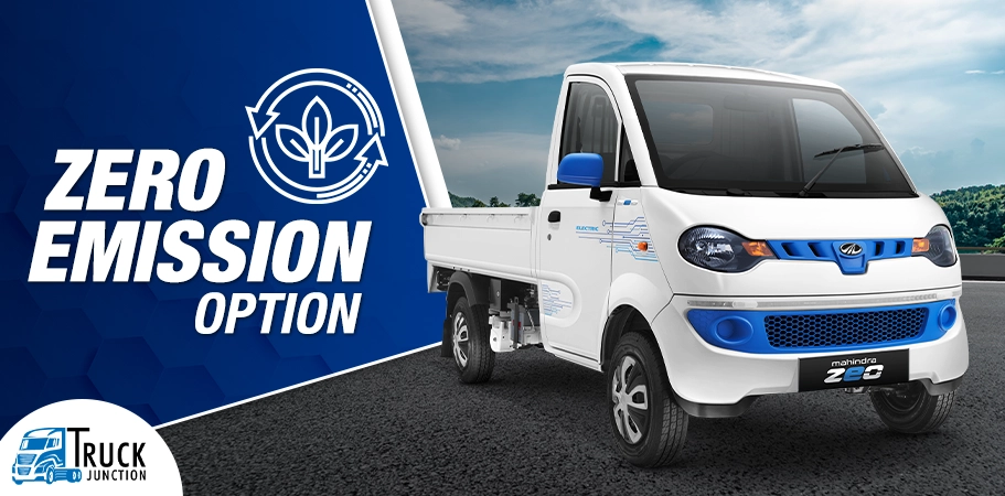 Benefits of Buying Mahindra Zeo- Zero Emission Option