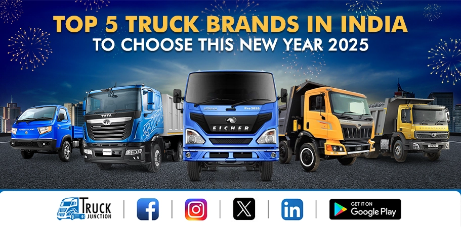 Top 5 Truck Brands in India to Choose This New Year 2025